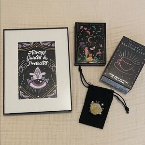 Mystical Tarot Card Set with Art Print